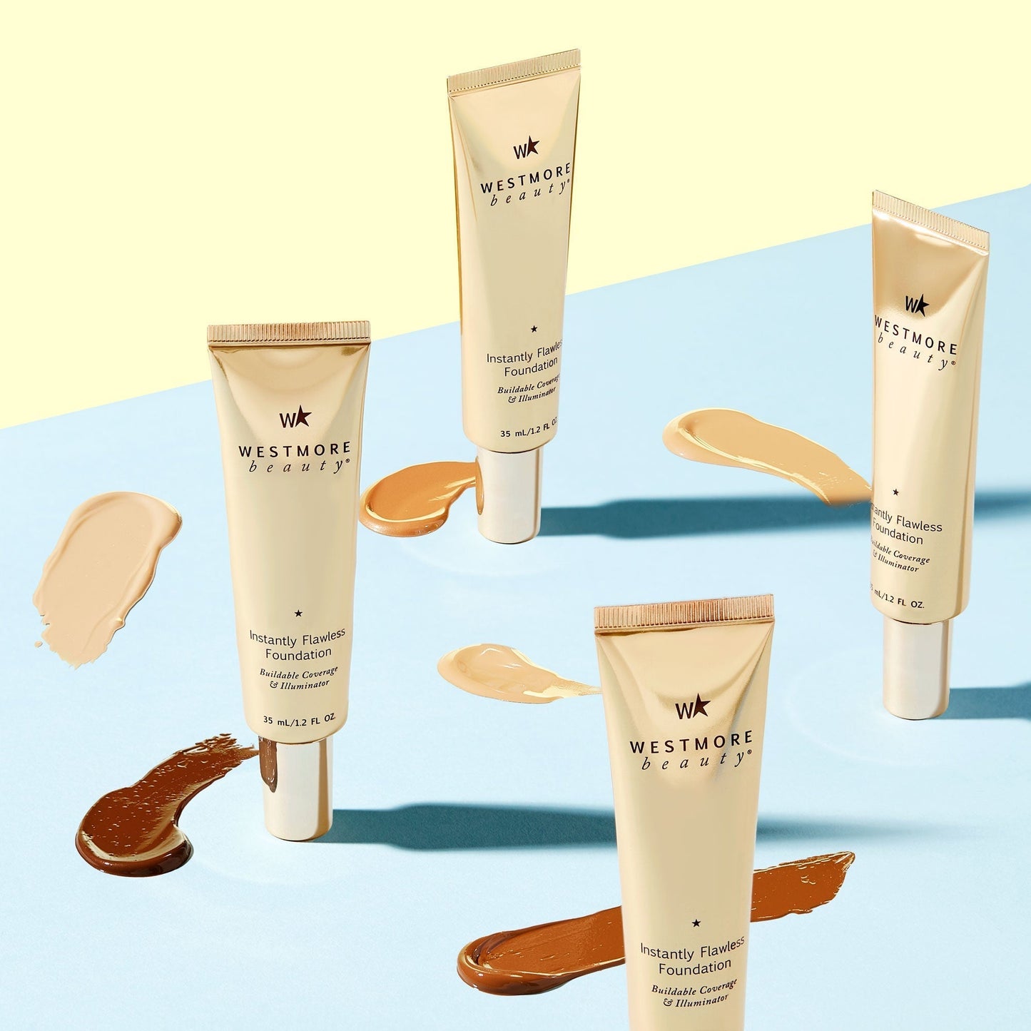 Instantly Flawless Foundation Buildable Coverage + Illuminator